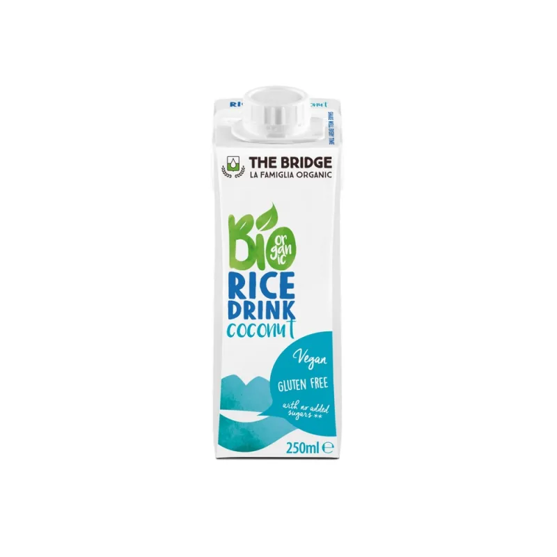 Bautura vegetala din orez cu cocos Bio To Go, 250ml, The Bridge — preț și oferte