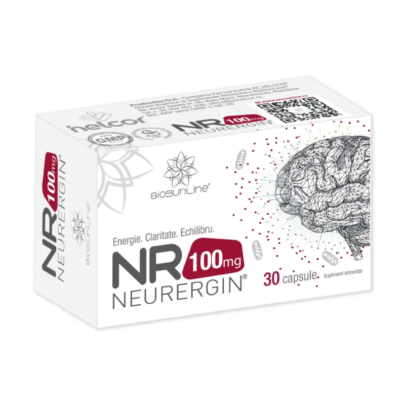Neurergin NR 100mg, 30 capsule, BioSunLine — preț și oferte
