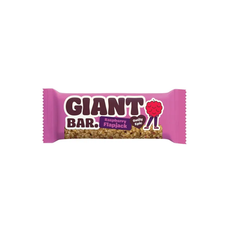 Baton de ovaz cu zmeura, 90g, Giant Bar — preț și oferte