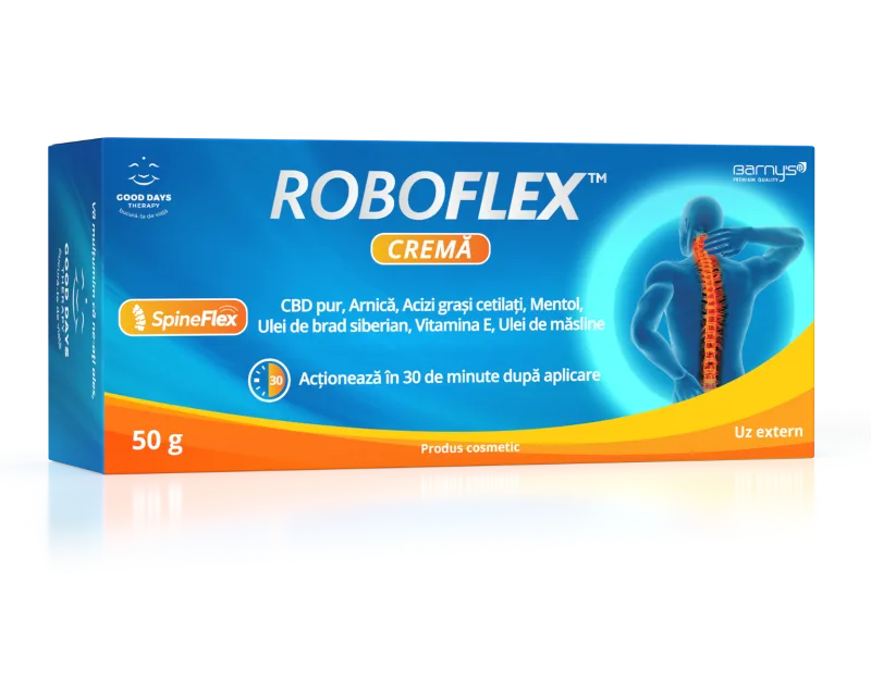 Crema pentru articulatii si sistemul osos Roboflex, 50g, Good Days Therapy — preț și oferte