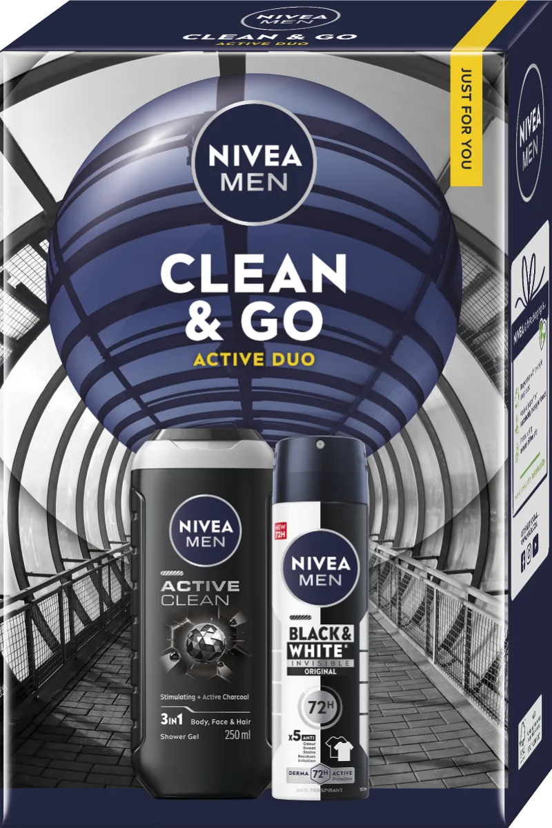 Set cadou Men Clean&Go, 1 bucata, Nivea — preț și oferte