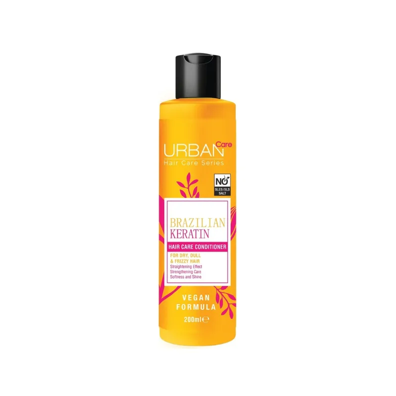 Balsam pentru par Brazilian Keratin, 200ml, Urban Care — preț și oferte