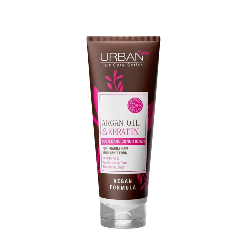 Balsam de par cu ulei de Argan si Keratina, 250ml, Urban Care — preț și oferte