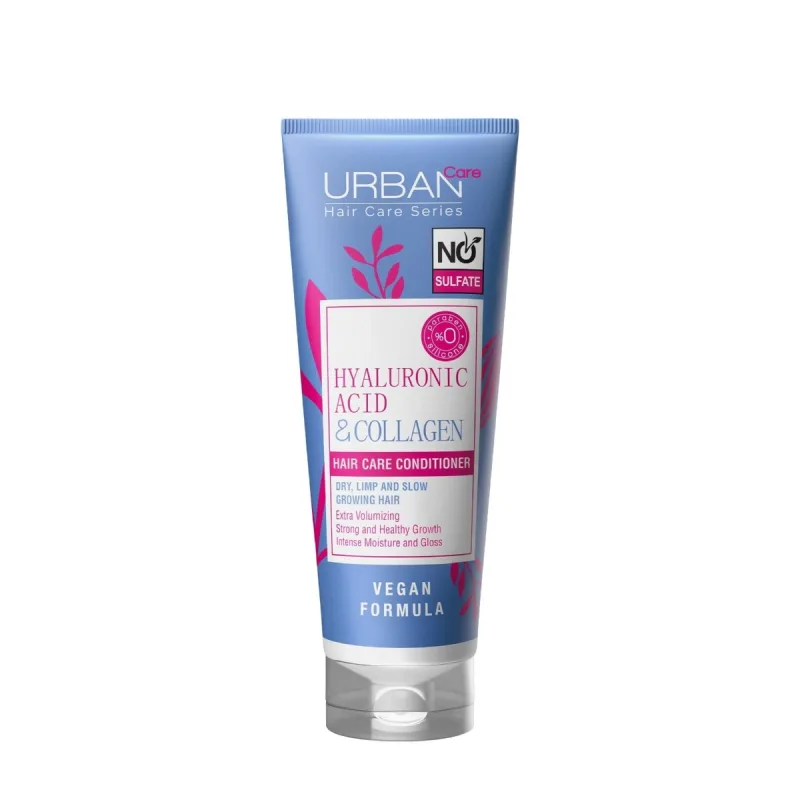 Balsam de par fara sulfati cu Acid Hialuronic si Colagen, 250ml, Urban Care — preț și oferte