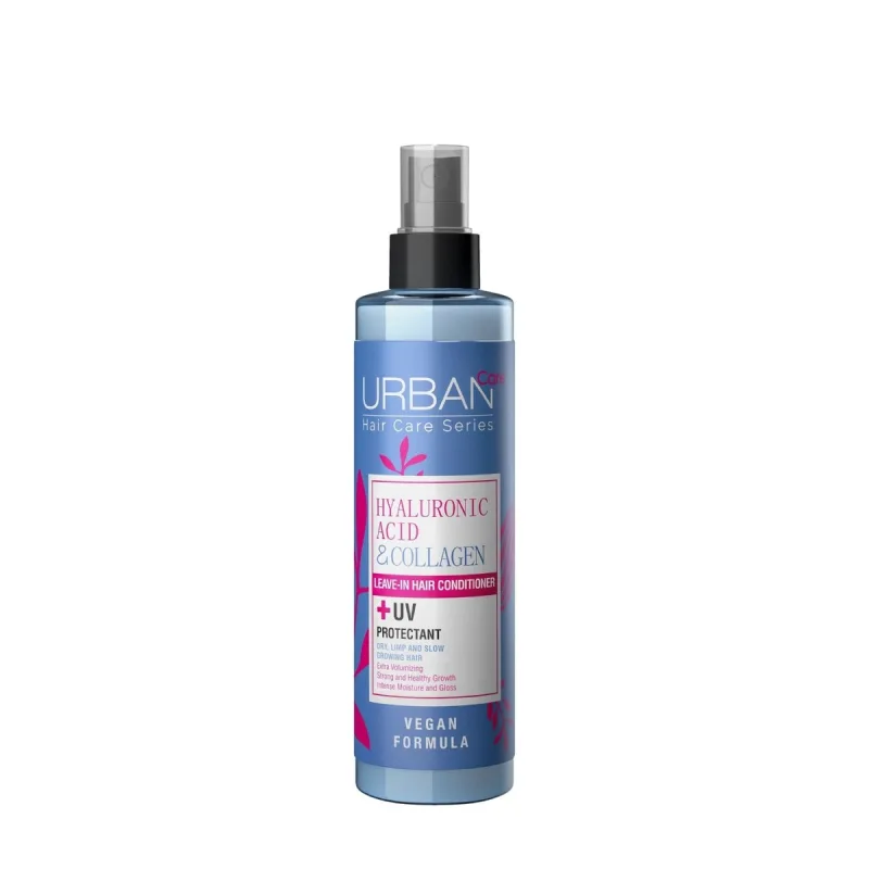 Balsam spray fara clatire cu Acid Hialuronic si Colagen, 200ml, Urban Care — preț și oferte