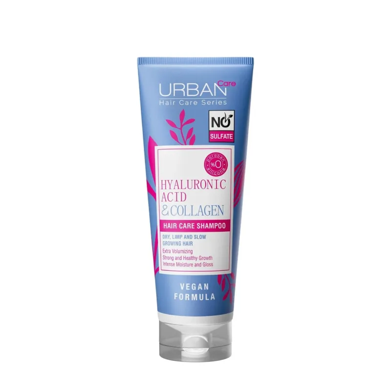 Sampon fara sulfati cu Acid Hialuronic si Colagen, 250ml, Urban Care — preț și oferte