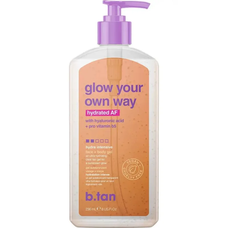 Gel autobronzant Glow Your Own Way Hydrated, 236ml, B.Tan — preț și oferte