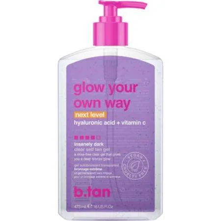 Gel autobronzant Intens Glow Your Own Way Next Level, 473ml, B.Tan — preț și oferte