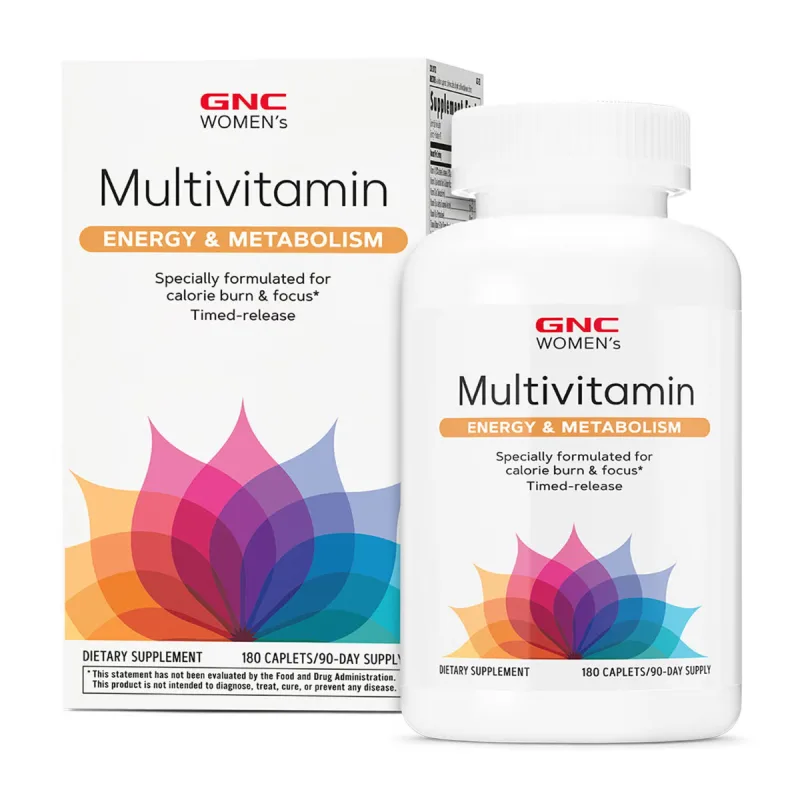 Multivitamine pentru femei Energie si Metabolism Women's Ultra Mega®, 180 tablete, GNC — preț și oferte