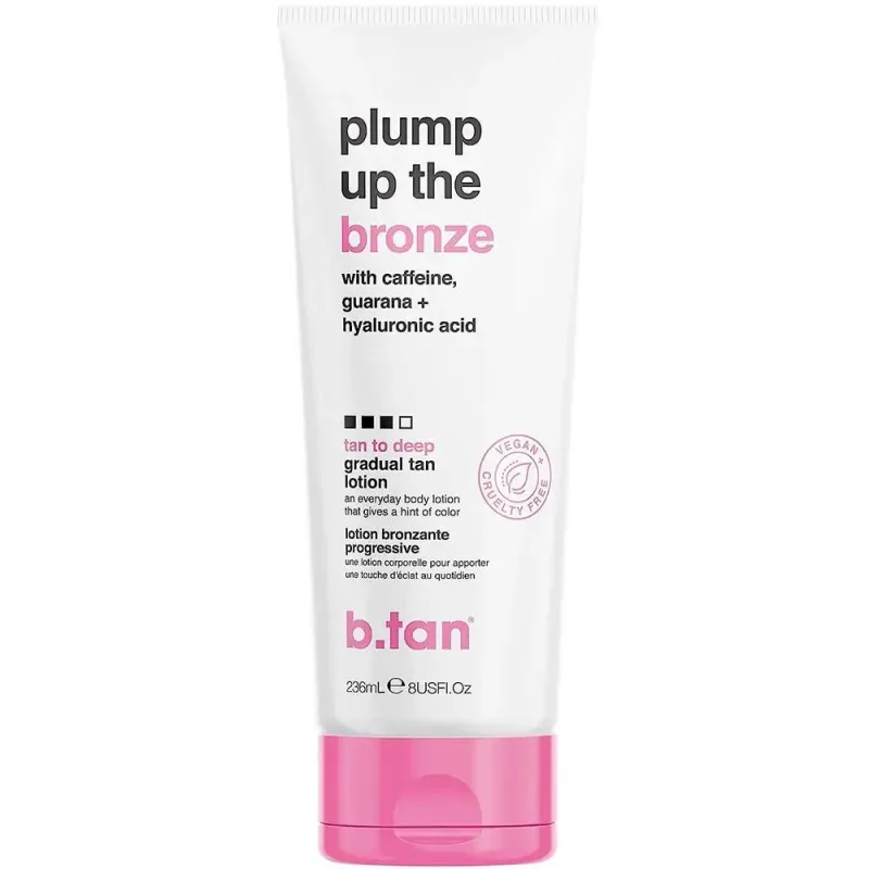 Lotiune autobronzanta Graduala Nuanta Universala Plump Up The Bronze, 236ml, B.Tan — preț și oferte