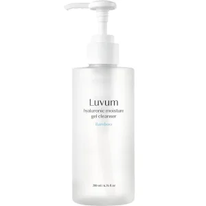 Cleaner Cleansing Gel Bamboo Hyaluronic Moisture, 200ml, Luvum