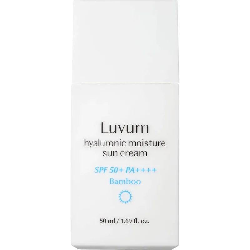 Masca pentru fata Bamboo Hyaluronic Moisture Suncream SPF 50+ PA++++, 50ml, Luvum — preț și oferte