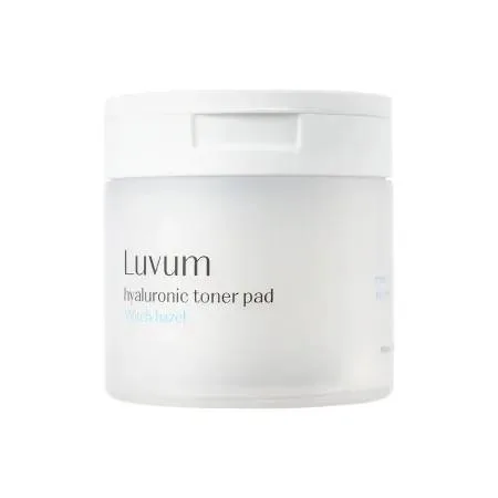 Toner de fata Witch Hazel Hyaluronic, 60 bucati, Luvum — preț și oferte