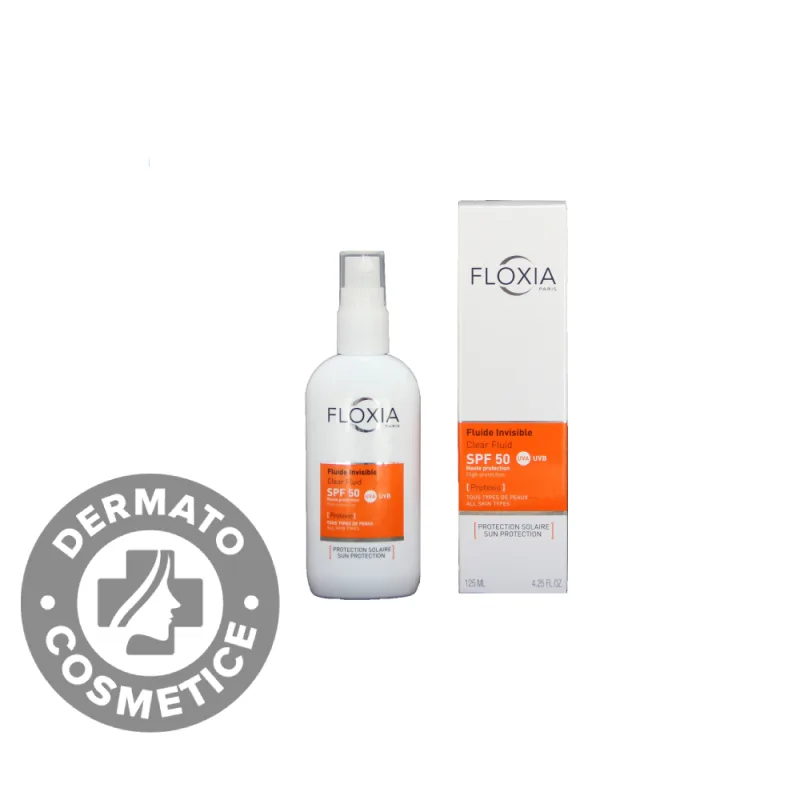 Fluid invizibil SPF50, 100ml, Floxia — preț și oferte