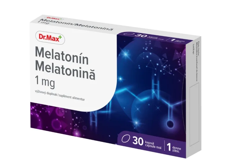 Dr. Max Melatonina, 30 capsule moi — preț și oferte