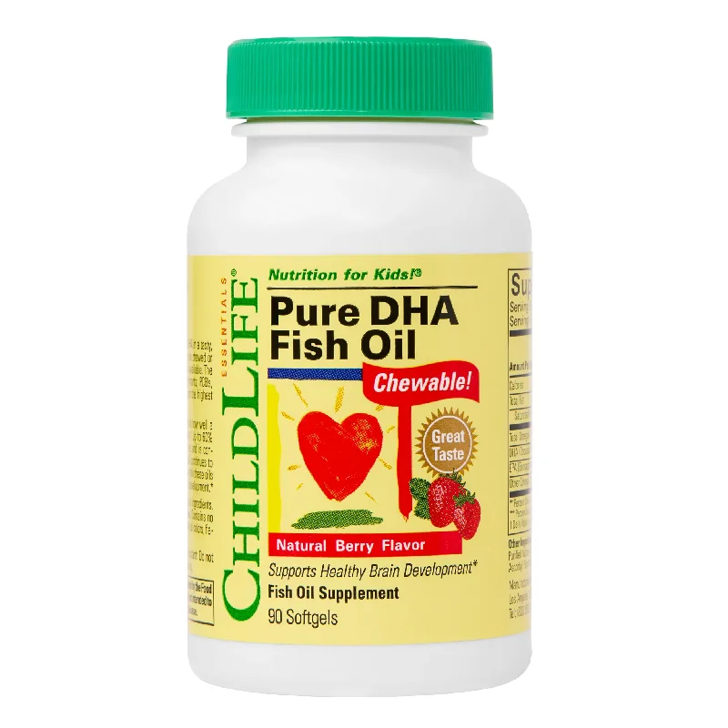 Pure DHA Childlife Essentials, 90 capsule, Secom — preț și oferte