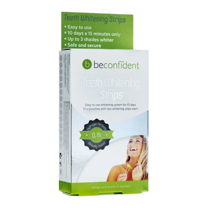 Benzi pentru albirea dintilor, 10 bucati*2, Beconfident — preț și oferte