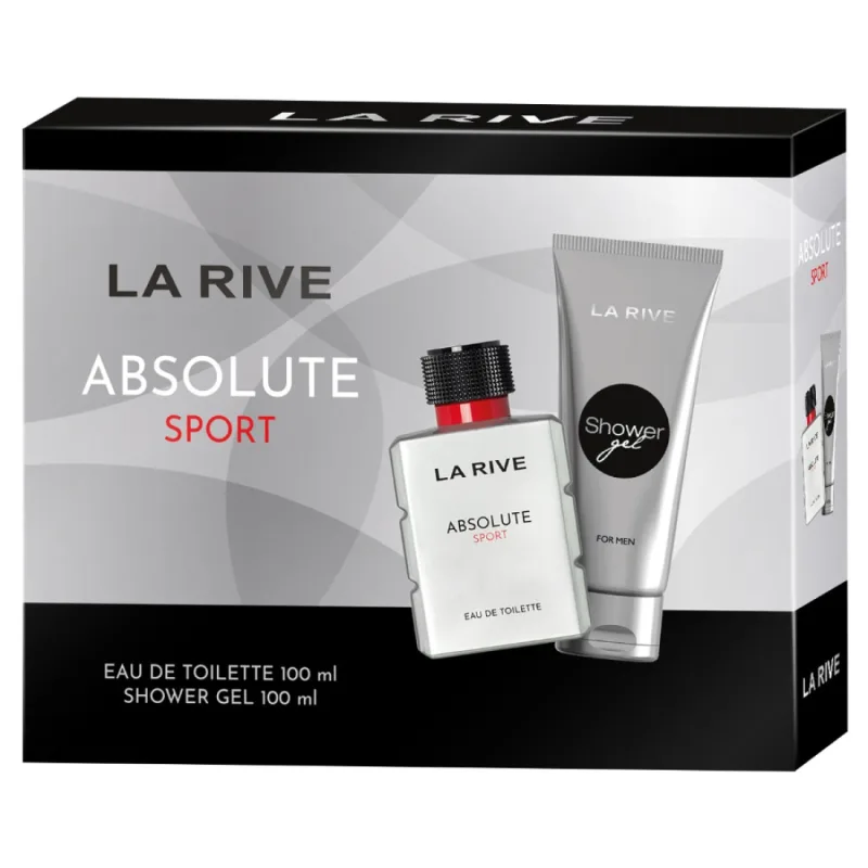 Pachet Absolute Sport Apa de toaleta 100ml + Gel de dus 100ml, La Rive — preț și oferte