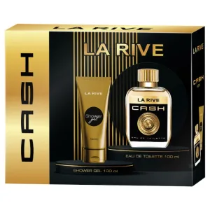 Pachet Cash Men Apa de toaleta 100ml + Gel de dus 100ml, La Rive