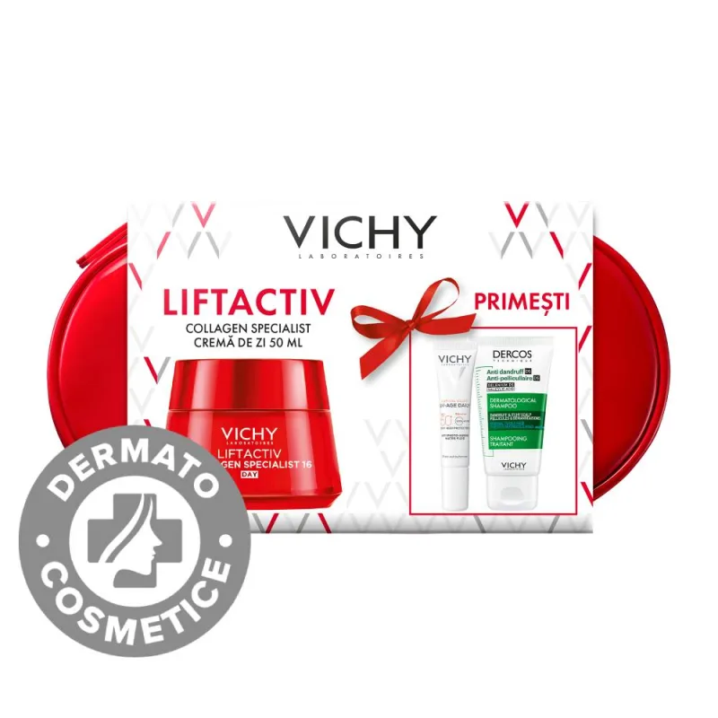 Set Liftactiv Collagen Specialist 16 pentru toate tipurile de ten, Vichy — preț și oferte
