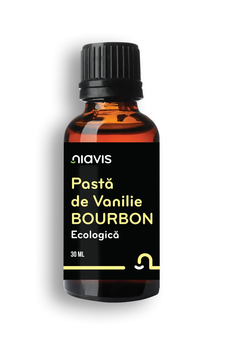 Pasta de Vanilie de Bourbon Ecologica, 30ml, Niavis — preț și oferte
