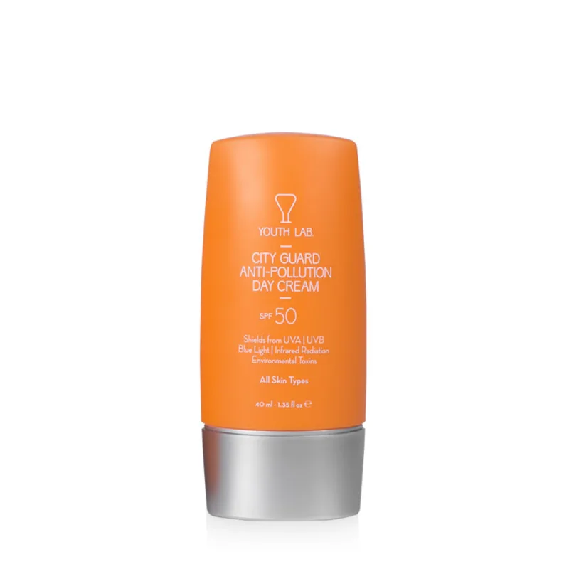 Crema de zi anti-aging cu protectie solara SPF50 City Guard, 40ml, Youth Lab — preț și oferte