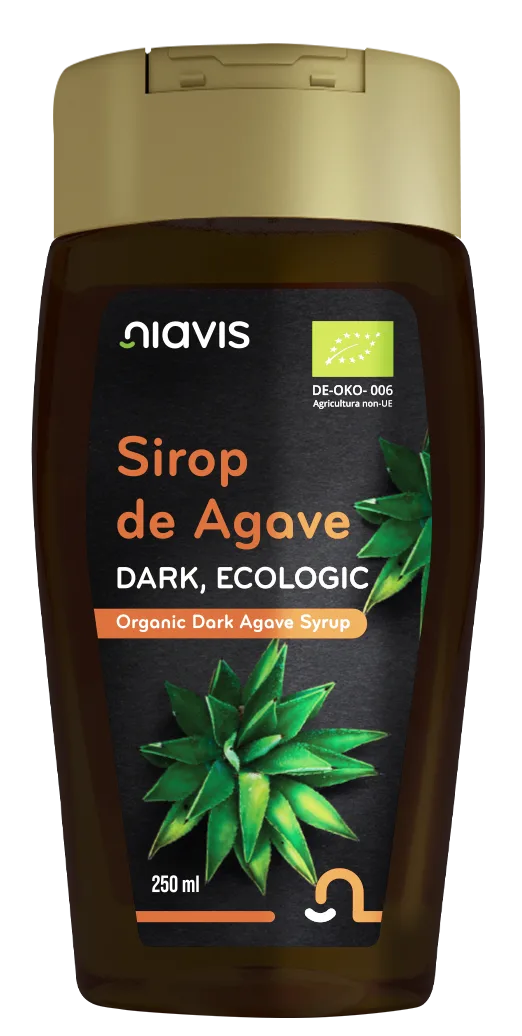 Sirop de agave dark Bio, 250ml, Niavis — preț și oferte