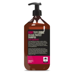 Sampon pentru par vopsit, 1l, Eight Triple Eight
