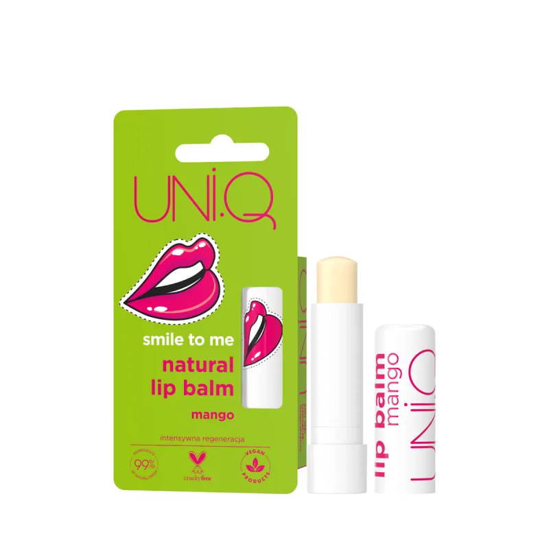 Balsam de buze Smile To Me Mango Uni.Q, 5g, BeBio — preț și oferte