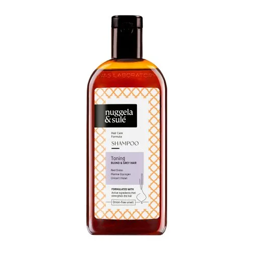 Sampon tonifiant pentru par blond alb sau gri, 250ml, Nuggela & Sule — preț și oferte