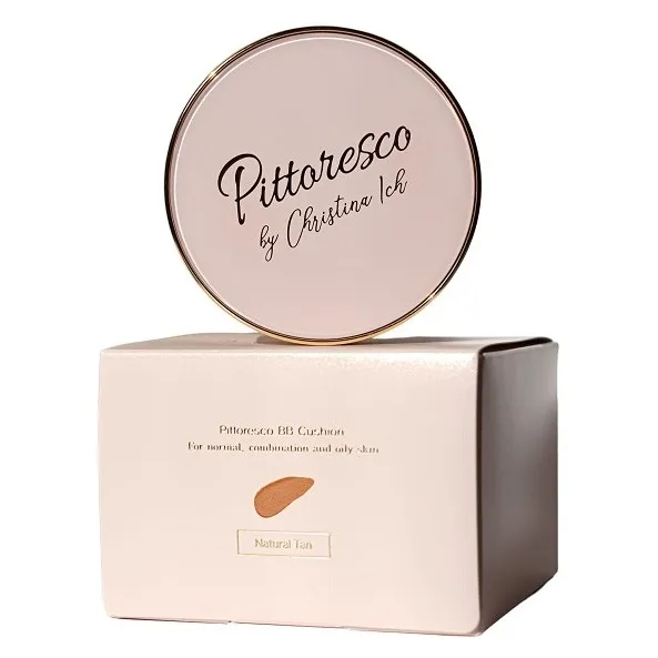 BB Cream Cushion By Christina Ich Nuanta Natural Tan, 15g + 15g refill, Pittoresco — preț și oferte