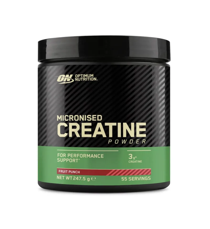 Creatina monohidrata micronizata cu aroma de Punch de fructe, 247.5g Optimum Nutrition — preț și oferte