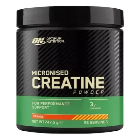 Creatina monohidrata micronizata cu aroma de portocale, 247.5g Optimum Nutrition — preț și oferte