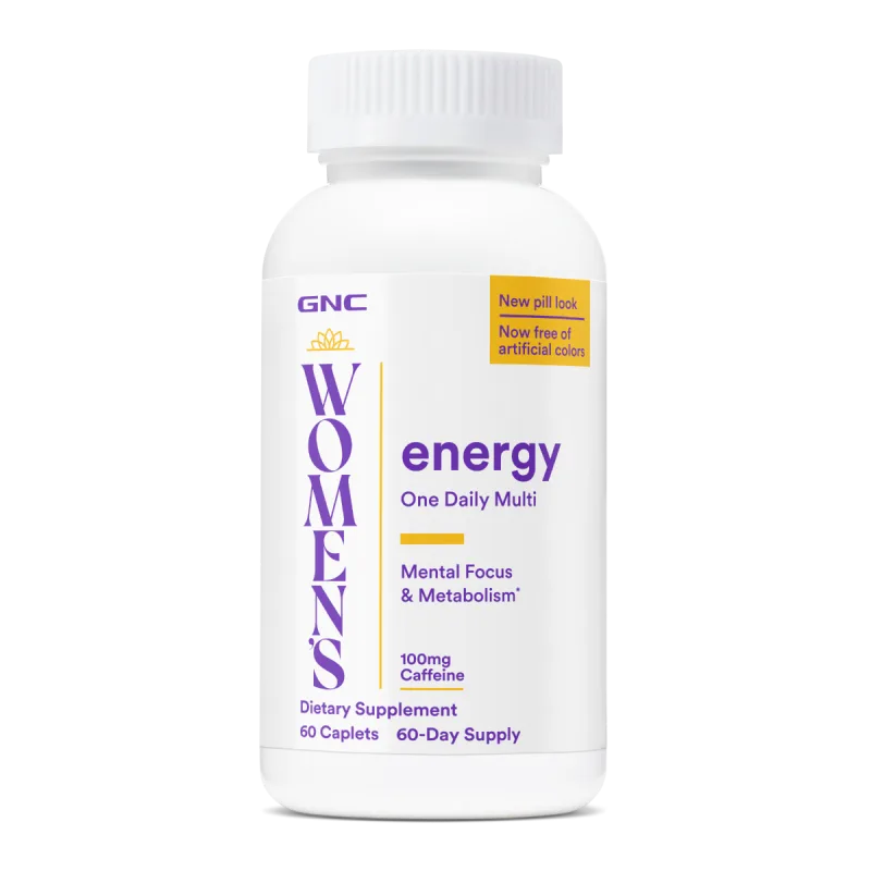 Multivitamine pentru Femei Energie si Metabolism Women`s One Daily Multivitamin Energy, 60 tablete, GNC — preț și oferte