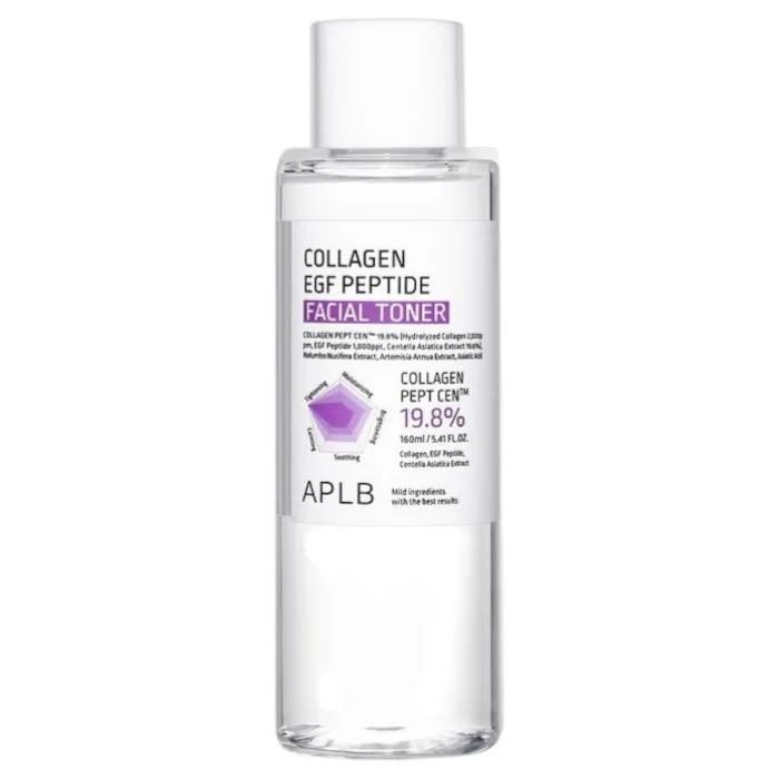 Toner facial cu Collagenn EGF si Peptide, 160ml, APLB — preț și oferte