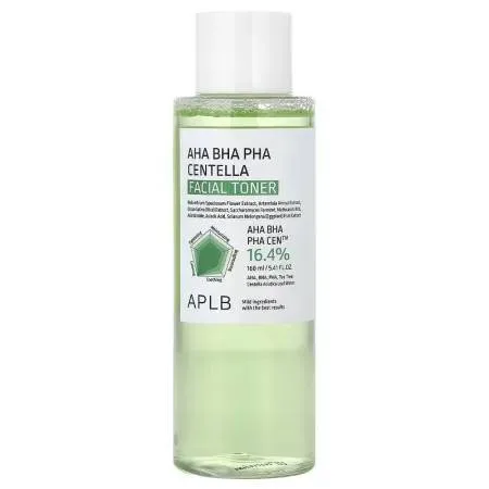 Toner facial AHA BHA PHA Centella, 160ml, APLB — preț și oferte