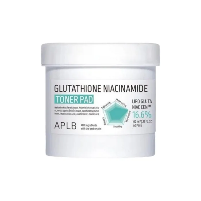 Dischete imbibate cu Glutathione si Niacinamide, 100ml, APLB — preț și oferte