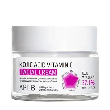 Crema de fata Kojic Acid Vitamina C, 55ml, APLB — preț și oferte
