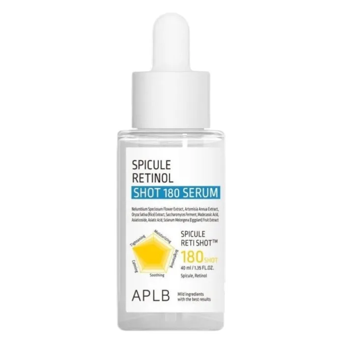 Ser facial cu Spicule Retinol Shot 180, 55ml, APLB — preț și oferte