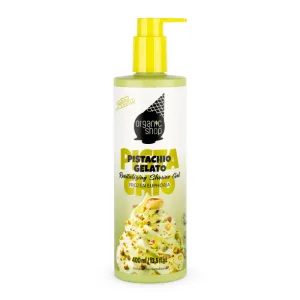 Gel de dus revitalizant Pistachio Gelato Frozen Euphoria, 400ml, Organic Shop