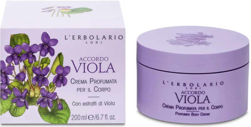 L'Erbolario Crema de corp Accordo Viola, 200ml — preț și oferte