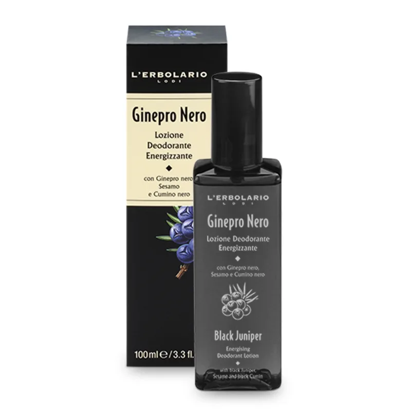 L'Erbolario Lotiune deodorant Black Juniper, 100ml — preț și oferte