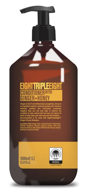 Balsam cu ghimbir si miere, 1000ml, Eight Triple Eight