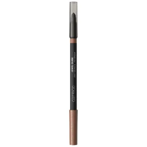 Creion de ochi waterproof 020 Amber Glow Jewel Glide Effect, 1.5g, Catrice