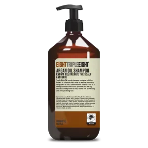 Sampon cu ulei de argan, 1l, Eight Triple Eight