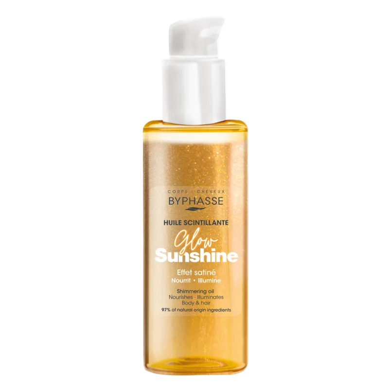 Ulei pentru par si corp Glow Sunshine, 100ml, Byphasse — preț și oferte