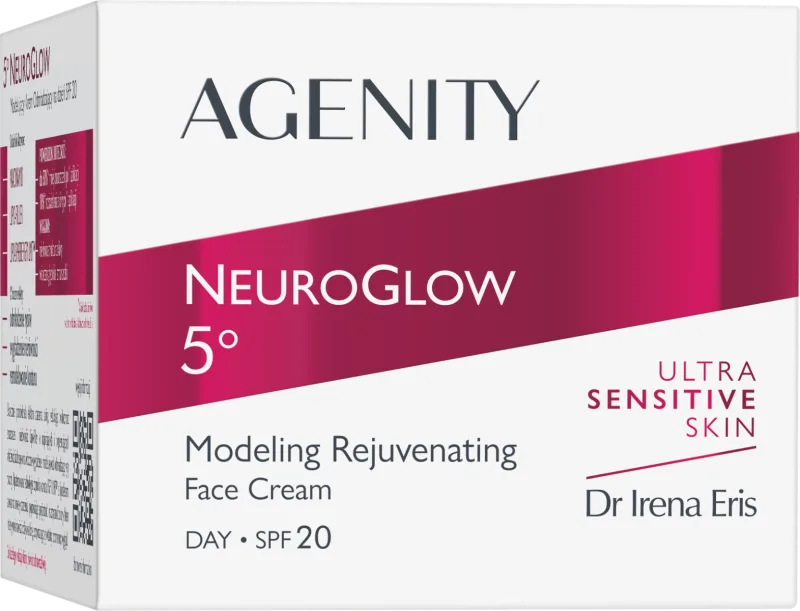 Crema de zi cu efect de rejuvenare si modelare NeuroGlow 5 SPF20, 50ml, Agenity — preț și oferte