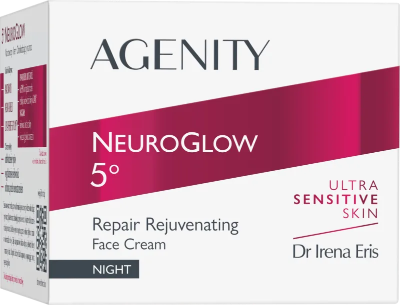 Crema de noapte cu efect de rejuvenare si reparare NeuroGlow 5, 50ml, Agenity — preț și oferte