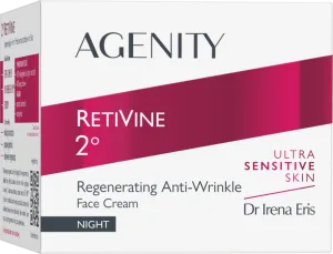 Crema de noapte antirid cu efect regenerator RetiVine 2, 50ml, Agenity