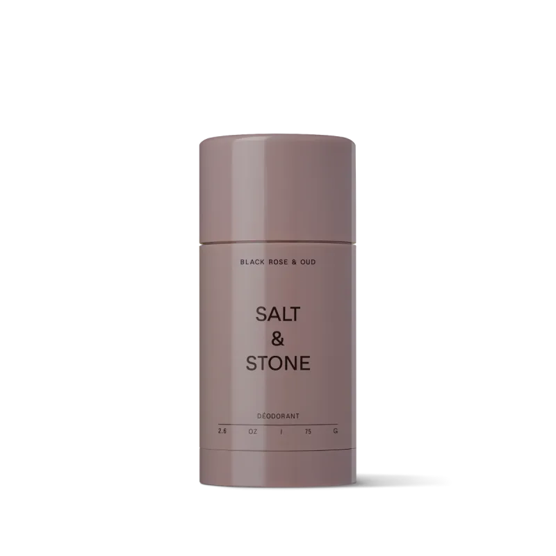 Deodorant cu Trandafir si Oud Extra Strength, 75g, Salt & Stone — preț și oferte